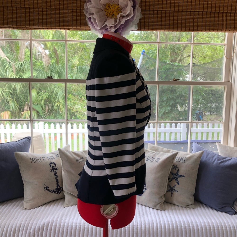 Whbm Soft Jacket, Size 4 , Nautical Style - image 3